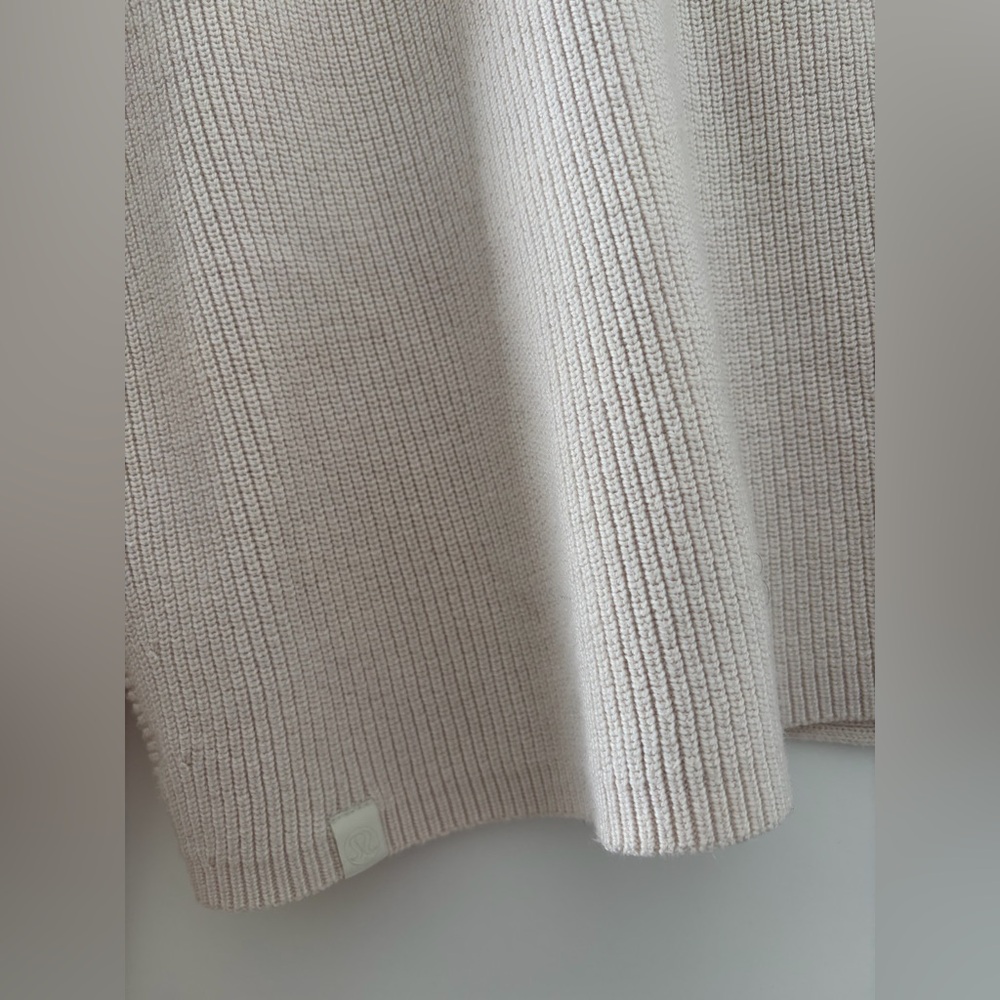 Lululemon Merino Wool-Blend White Opal Cardigan - Picture 7 of 10